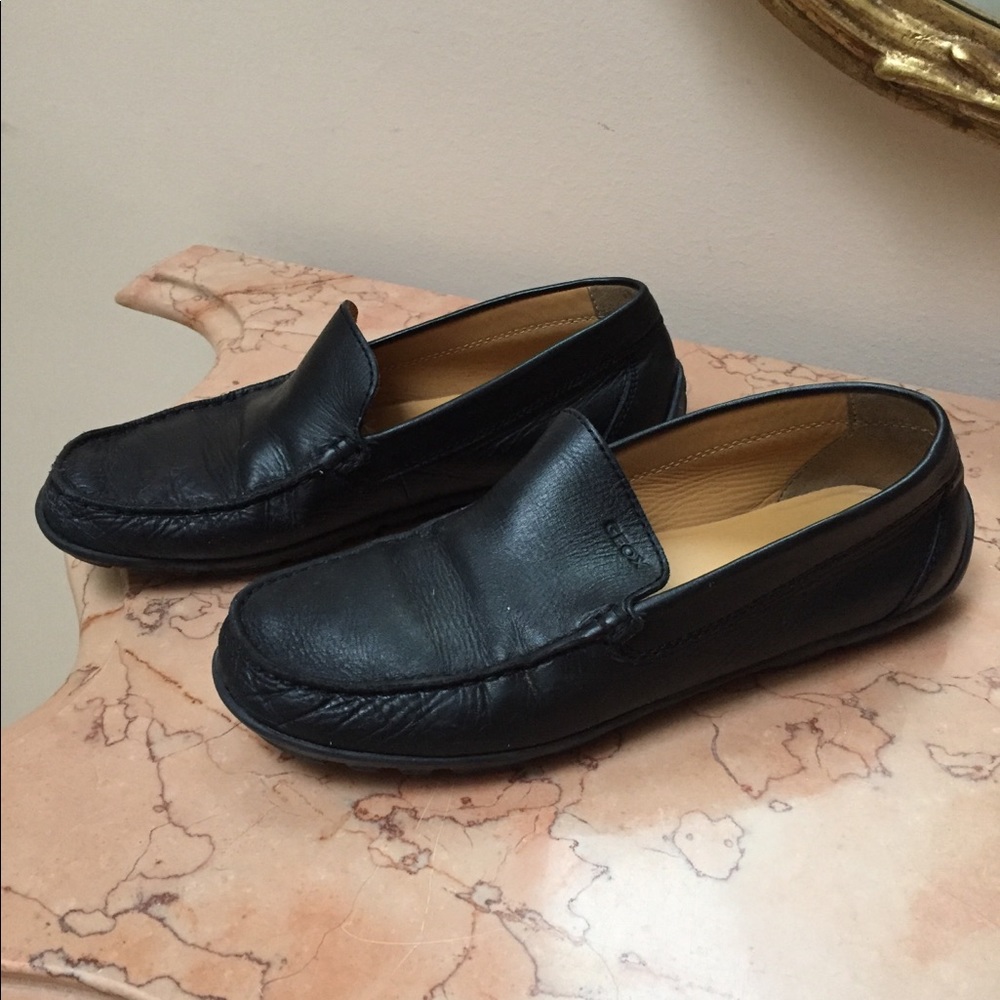 Boys’ Geox Leather Moccasins